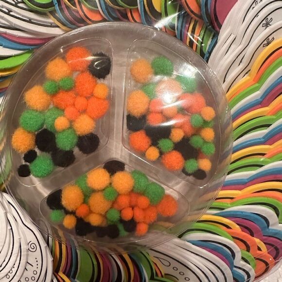 Craft Supplies Party Platter Michaels Day of the Dead Wreath Kit Halloween - Picture 3 of 10